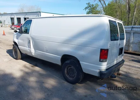 2014 Ford E-250 Commercial z USA, uszkodzony, nr VIN 1FTNE2EL7EDB02479